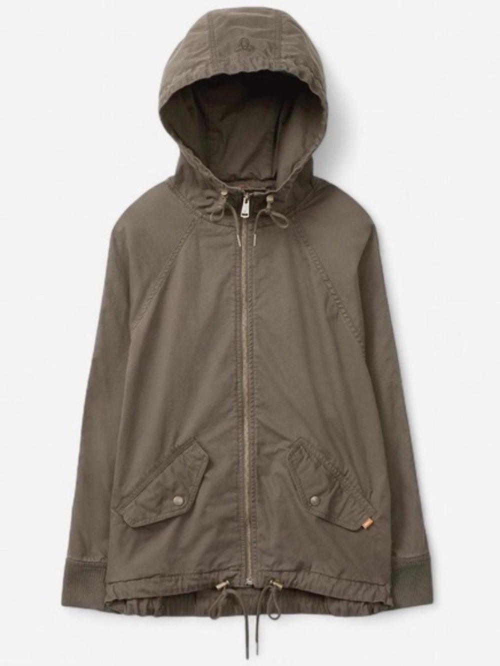 Women’s Hooded Anorak Jacket in Olive